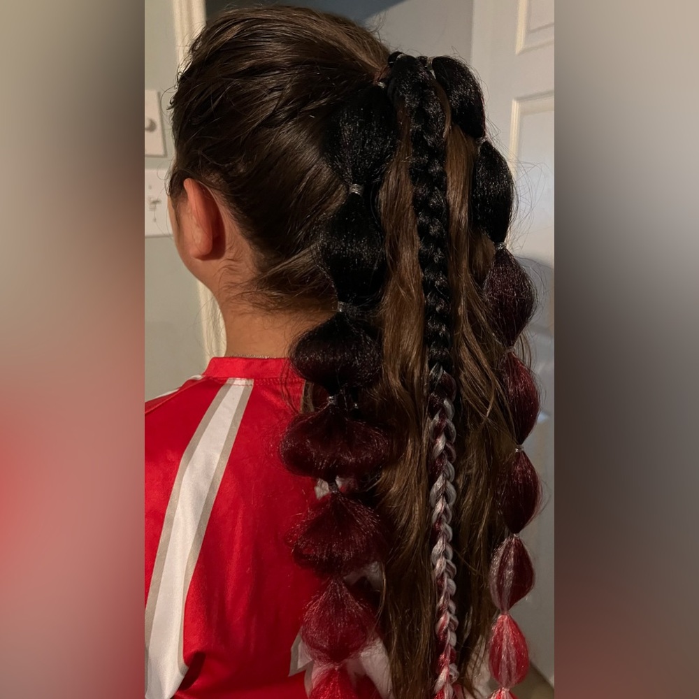 Colorful Ponytails